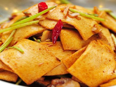 甜辣千頁豆腐
